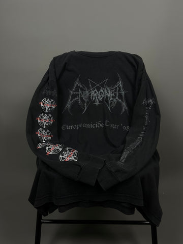 Enthroned 1998 Europeanicide Tour Vintage Longsleeve