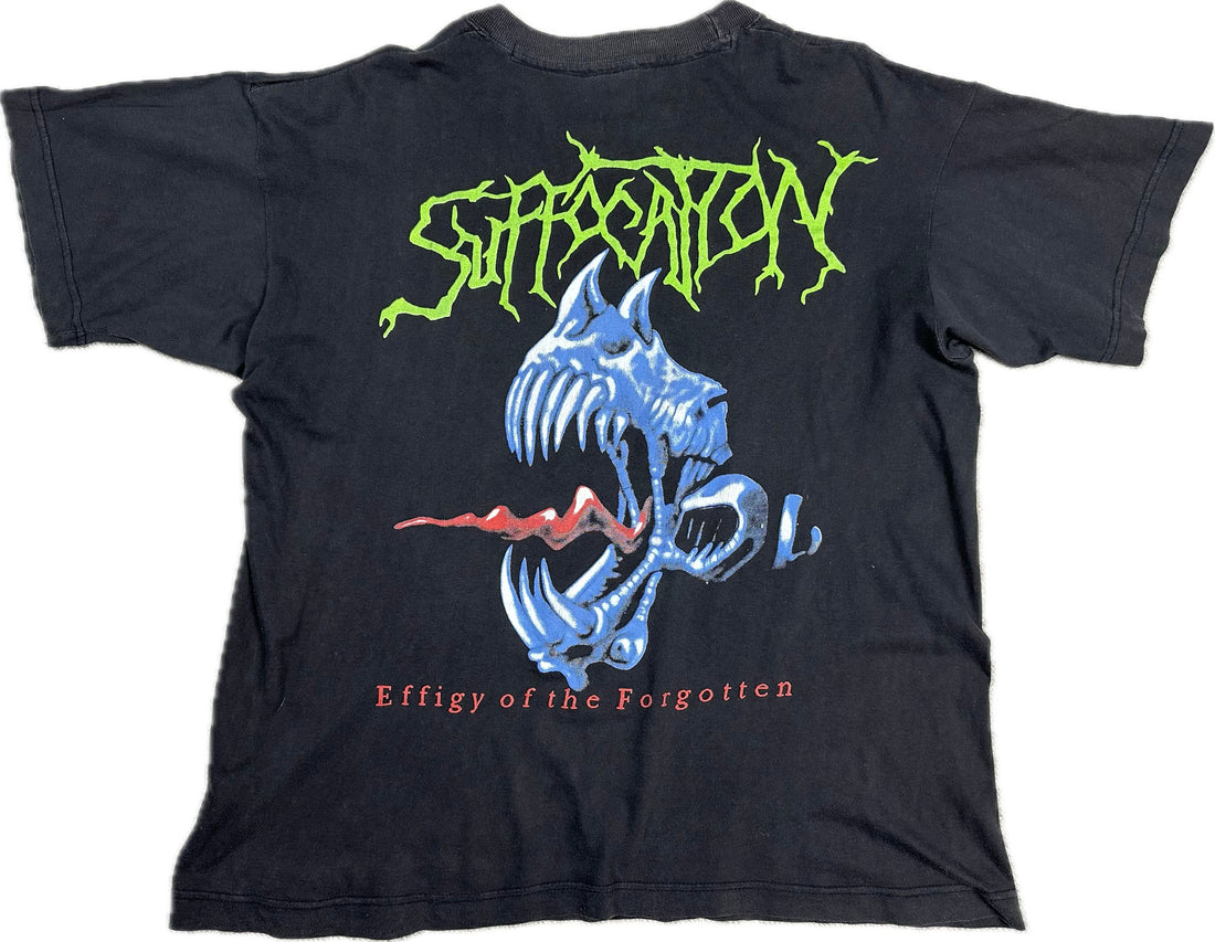 Vintage 1992 Suffocation Effigy Of The Forgotten T-Shirt