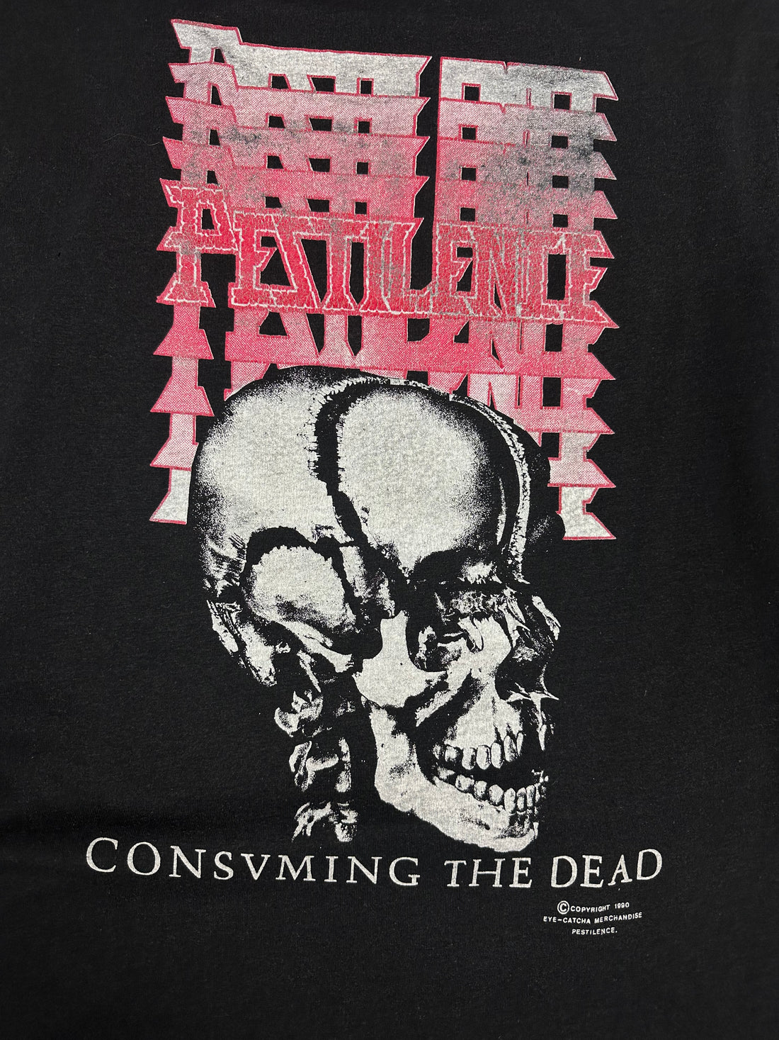 Pestilence 1990 Consuming The Dead Vintage T-Shirt Tank Top