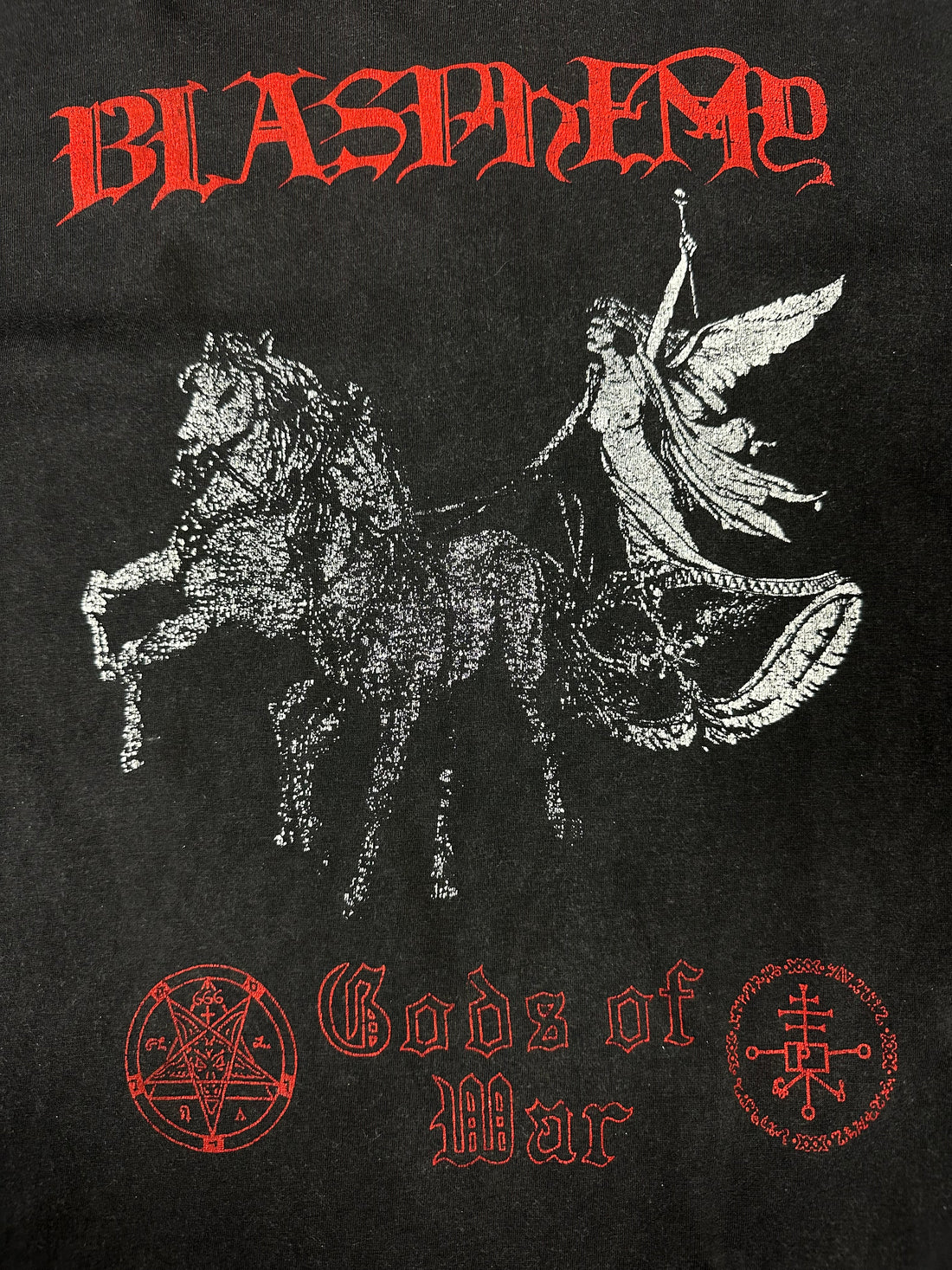Blasphemy 1993 Gods of War Vintage T-Shirt