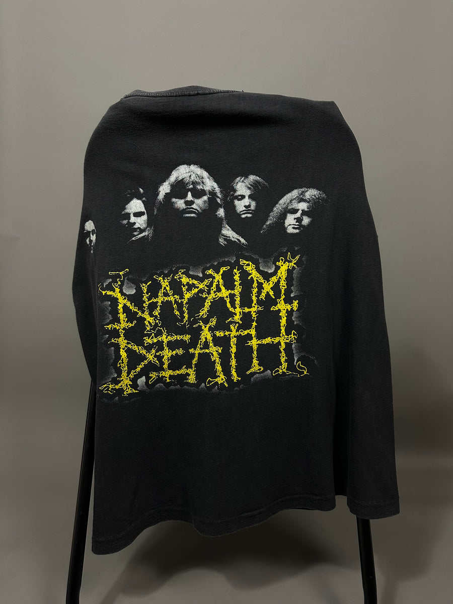 Napalm Death 1992 Utopia Banished Vintage T-Shirt