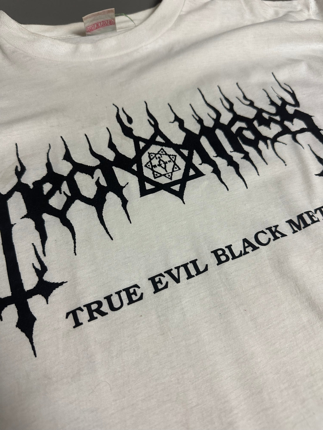 Vintage 1994 Necromass Black Metal Longsleeve