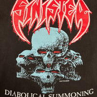 Vintage 1993 Sinister Diabolical Summoning T-Shirt