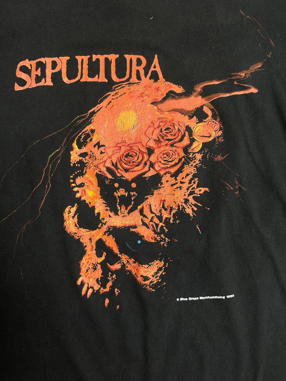 Vintage 1991 Sepultura Third World Posse T-Shirt