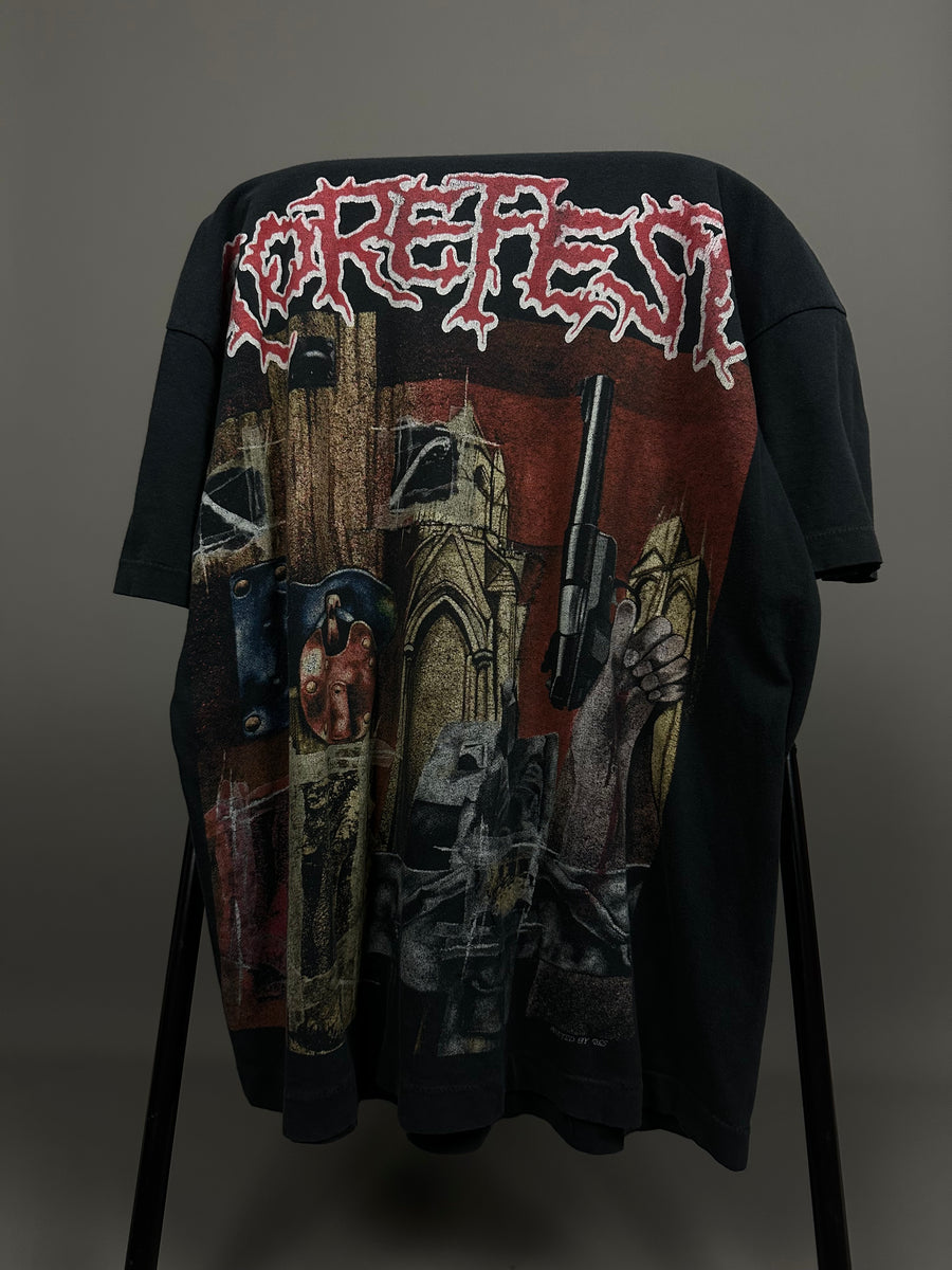 Vintage 1993 Gorefest Nuclear Blast  T-Shirt