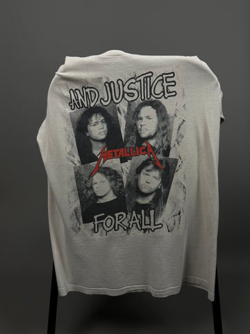 Metallica 1987 Justice For All Vintage T-Shirt