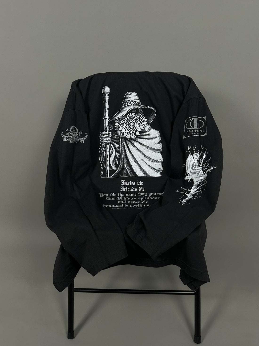 Vintage 1998 Burzum Det Some Engar Var Longsleeve