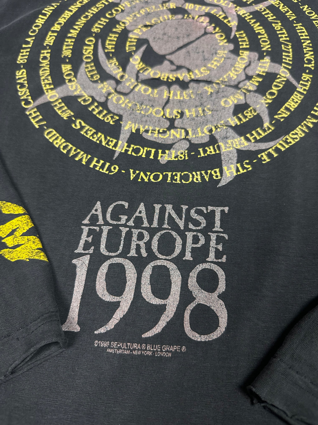 Sepultura 1998 Against Europe Vintage Longsleeve