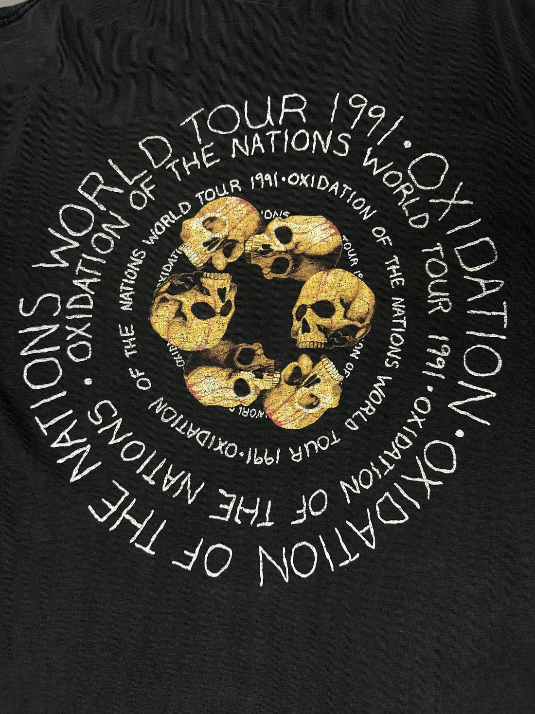 Megadeth 1990 World Tour Vintage T-Shirt