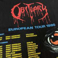 Obituary 1990 Cause Of Death Vintage T-Shirt Tank Top