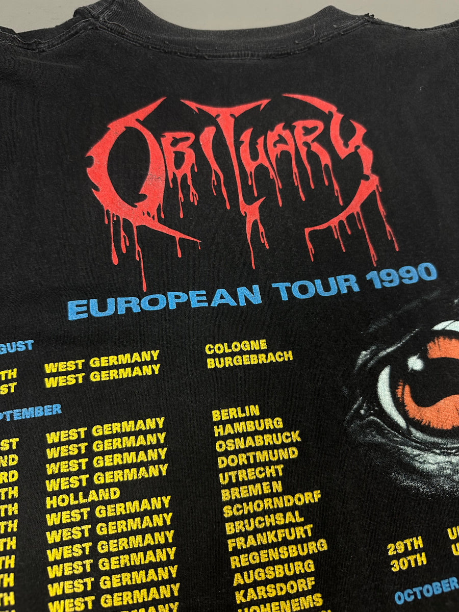 Obituary 1990 Cause Of Death Vintage T-Shirt Tank Top