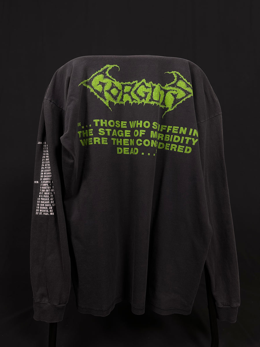 Vintage 1992 Gorguts Tour Longsleeve