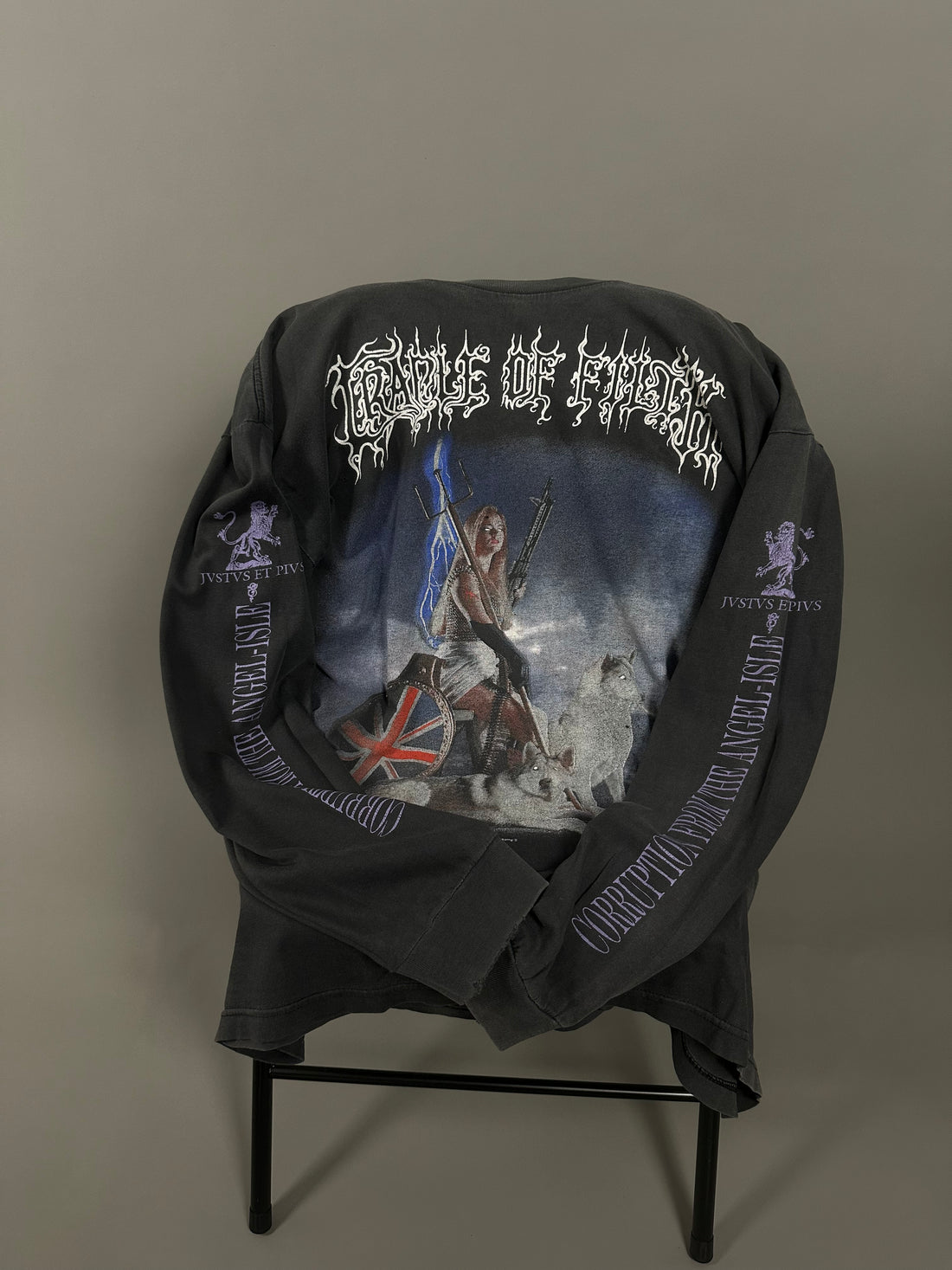 Vintage 1997 Cradle of Filth Millenial War Longsleeve
