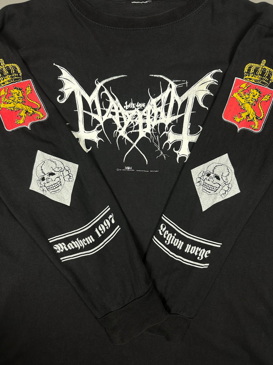 Mayhem 1997 Legions Vintage Black Metal Longsleeve