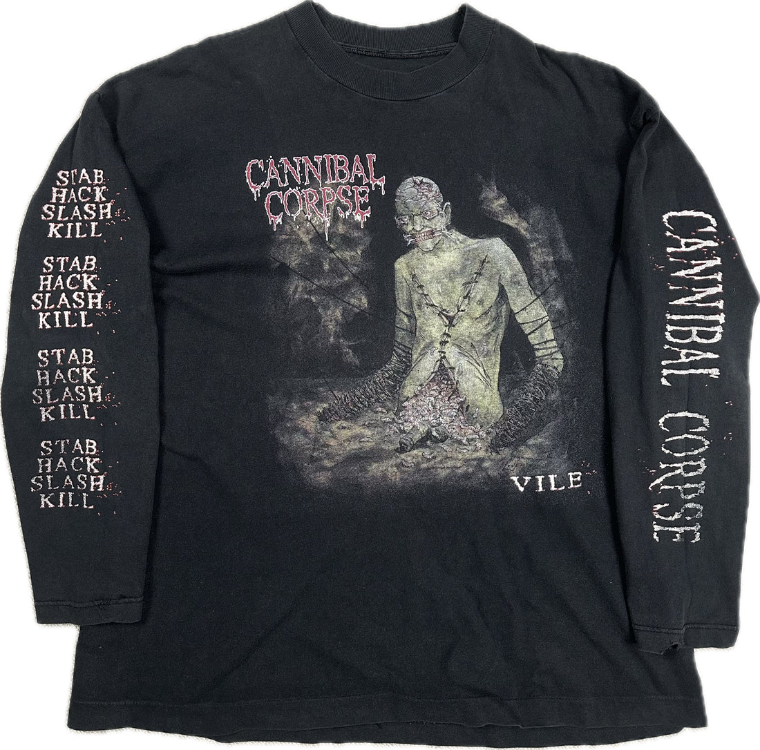 Vintage 1996 Cannibal Corpse Vile Longsleeve