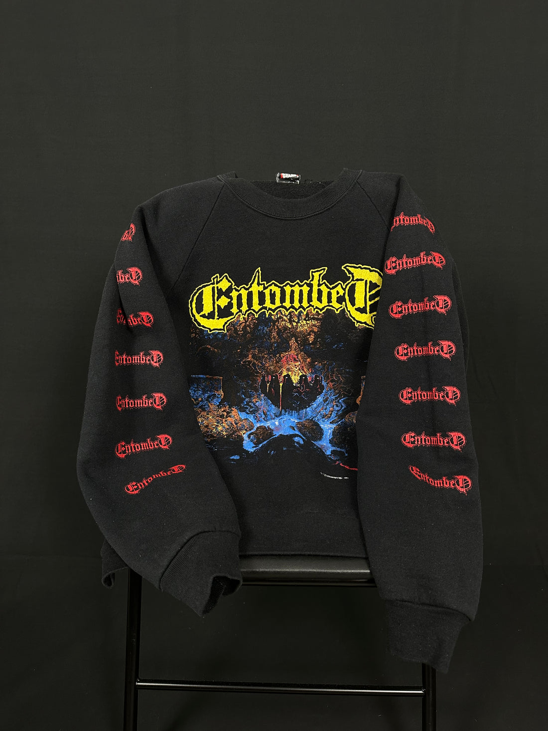 Vintage 1991 Entombed Clandestine Sweater