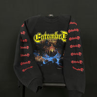 Vintage 1991 Entombed Clandestine Sweater