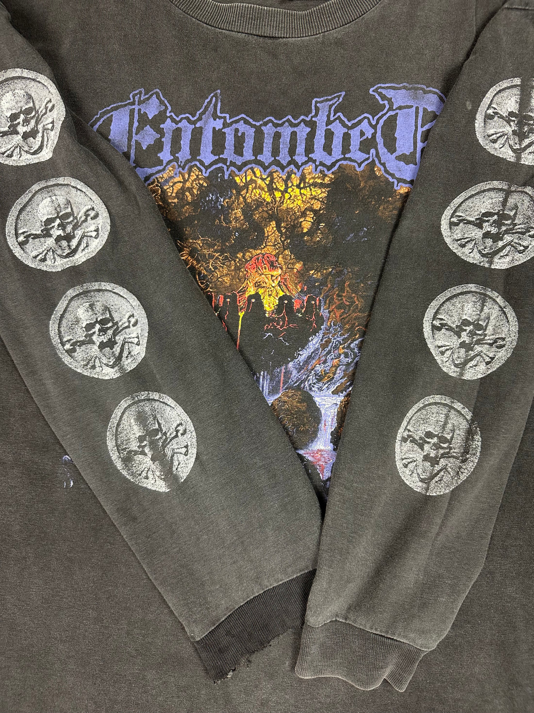 Entombed 1991 Clandestine Vintage Longsleeve