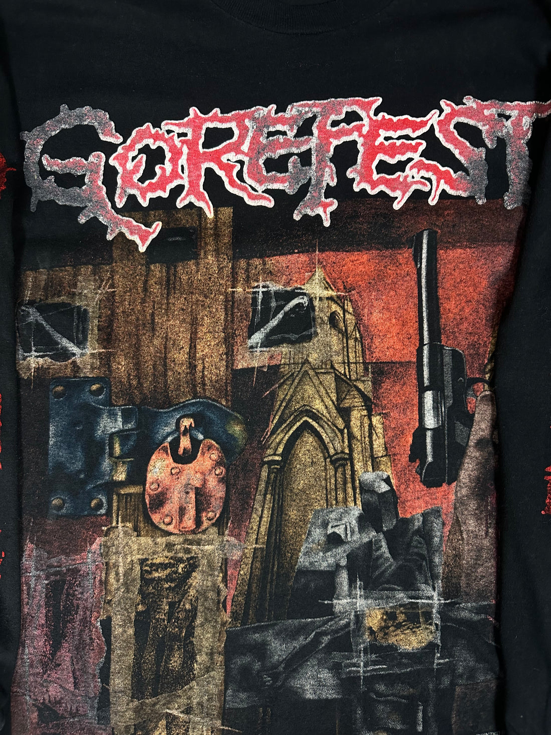 Vintage 1993 Gorefest Nuclear Blast Longsleeve