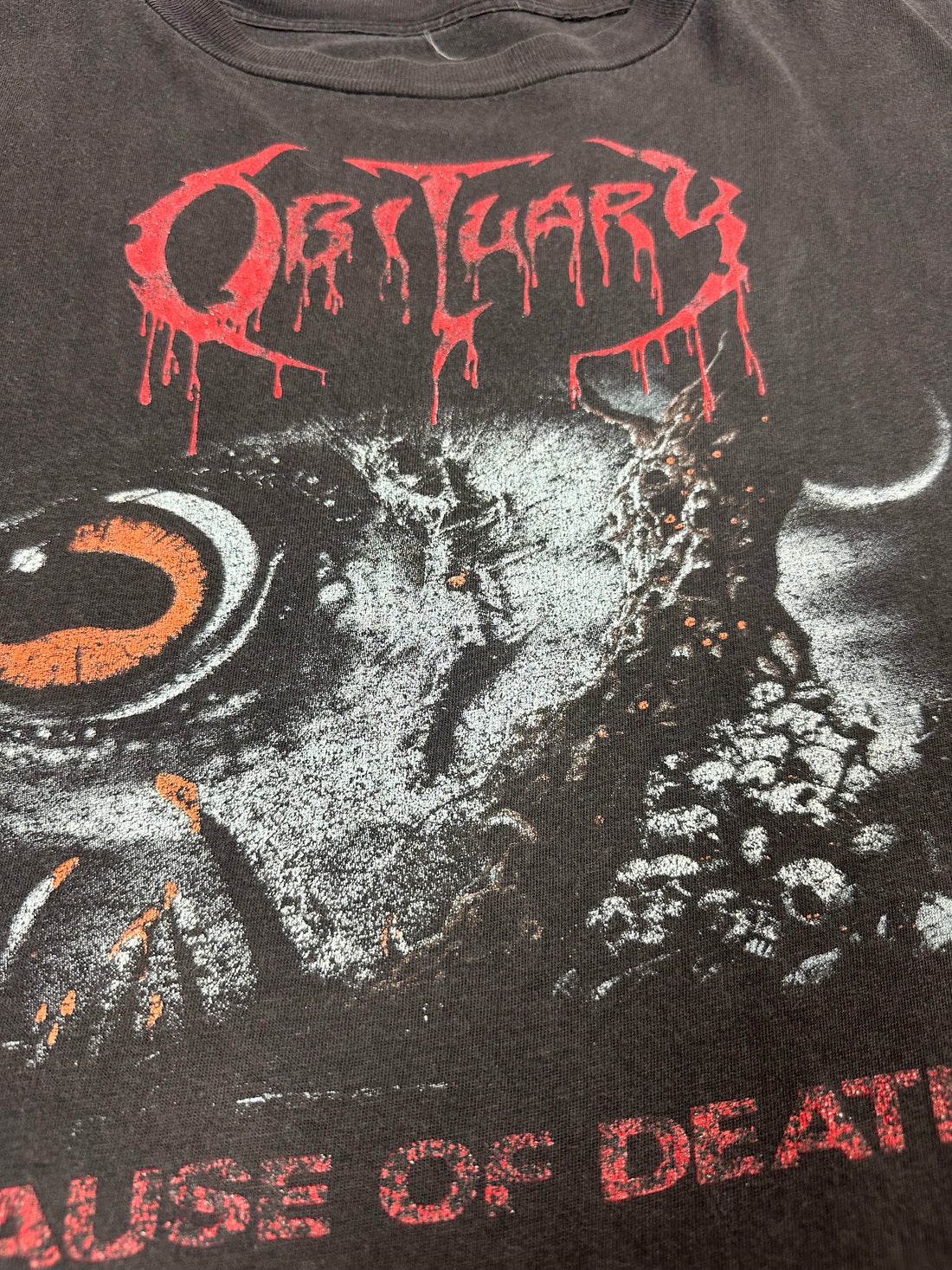 Obituary 1990 Cause Of Death Vintage T-Shirt Tank Top