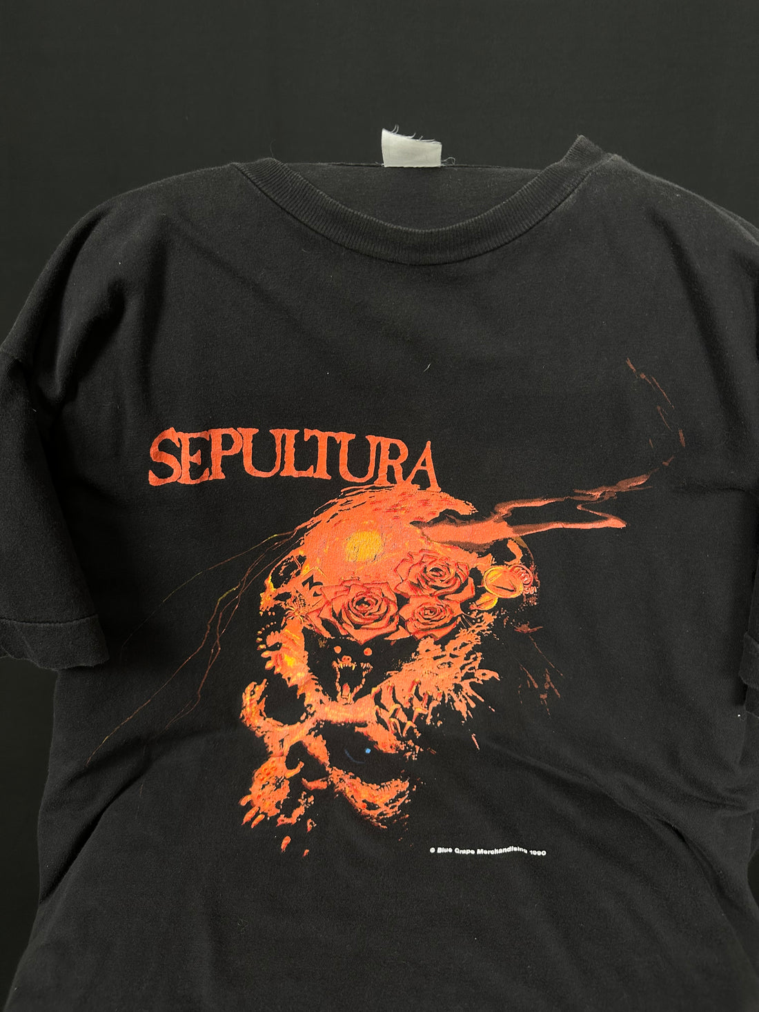 Vintage 1991 Sepultura Third World Posse T-Shirt