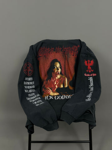 Vintage 1996 Cradle of Filth Black Goddess Longsleeve