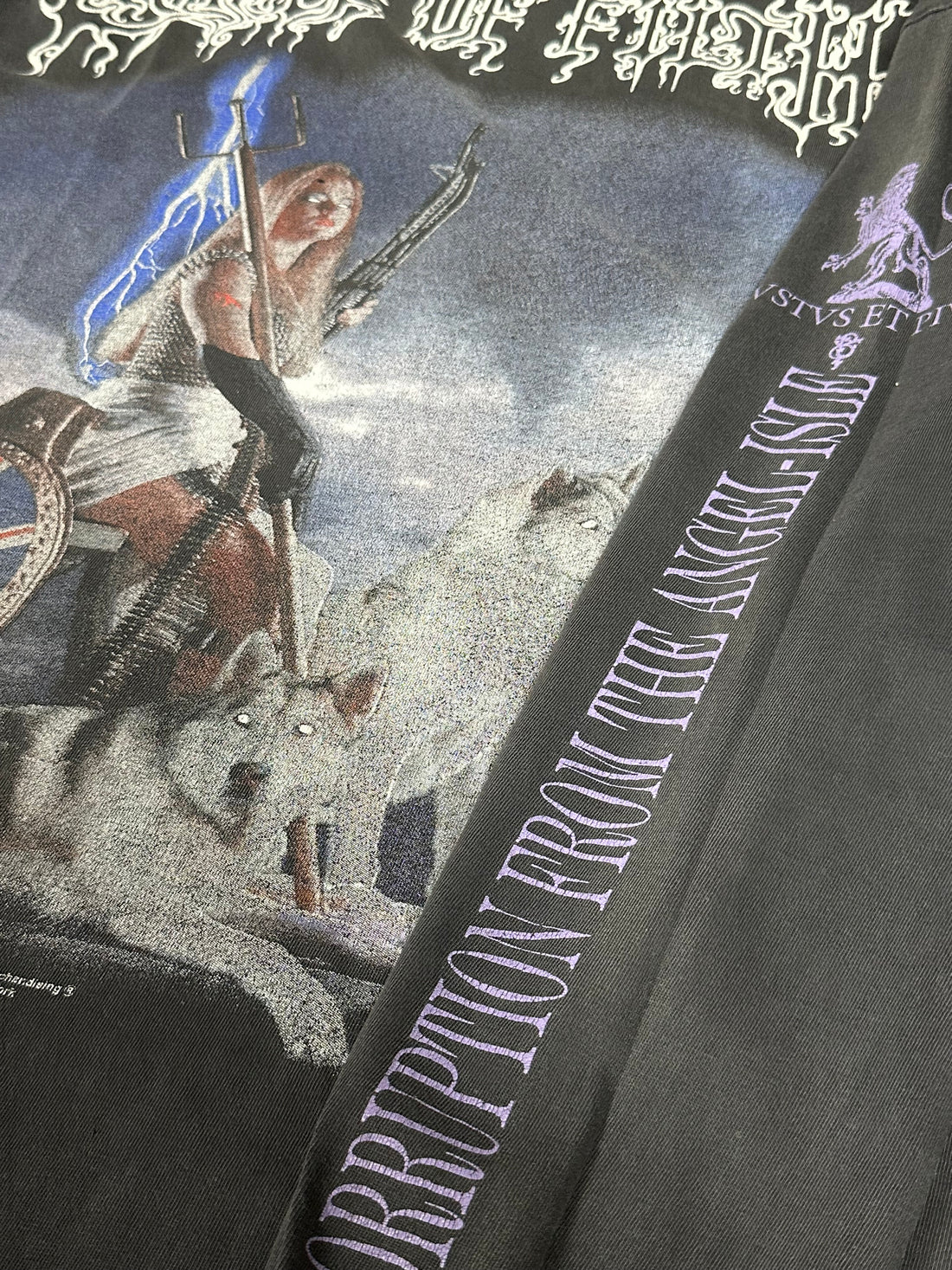 Vintage 1997 Cradle of Filth Millenial War Longsleeve