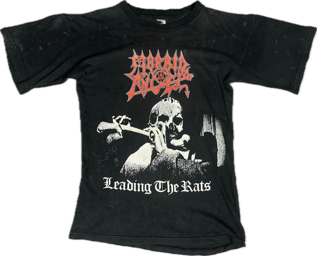 Vintage 1991 Morbid Angel Leading The Rats T-Shirt