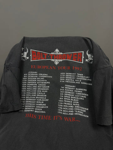 Bolt Thrower 1992 European Tour Vintage T-Shirt