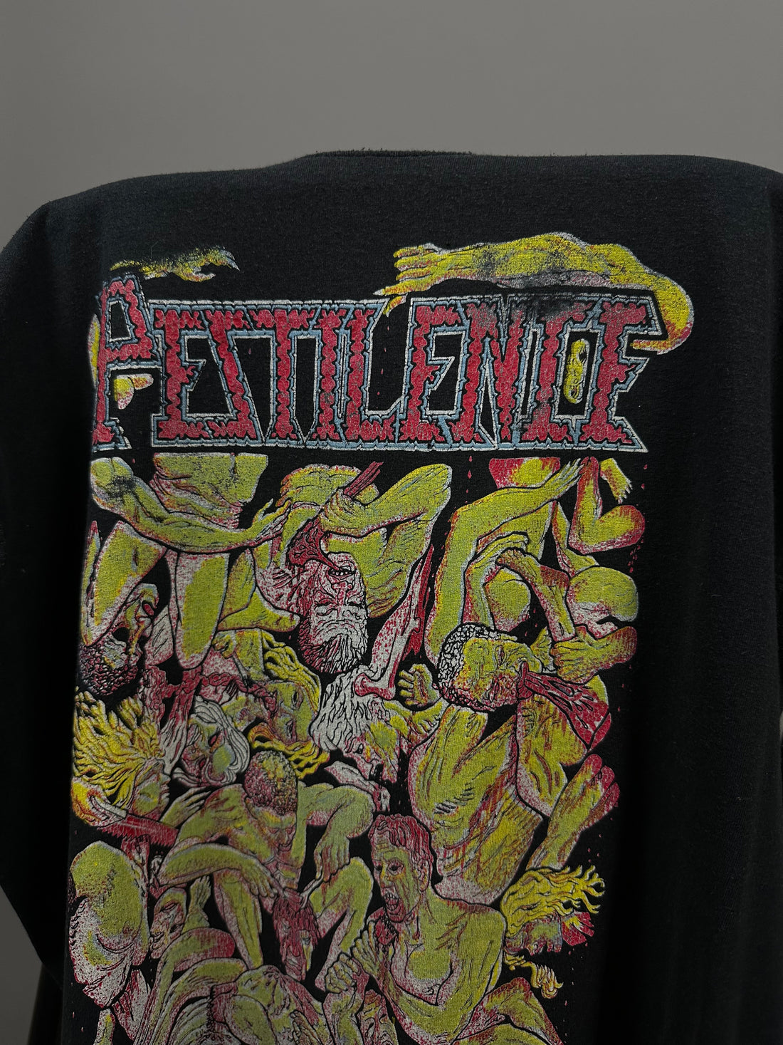 Pestilence 1990 Consuming The Dead Vintage T-Shirt Tank Top