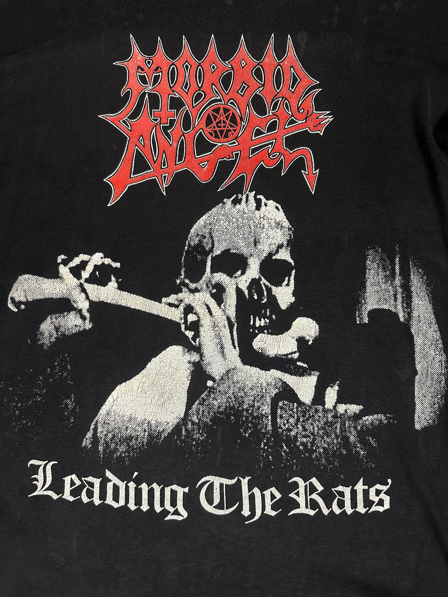 Vintage 1991 Morbid Angel Leading The Rats T-Shirt