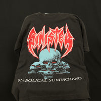 Vintage 1993 Sinister Diabolical Summoning T-Shirt