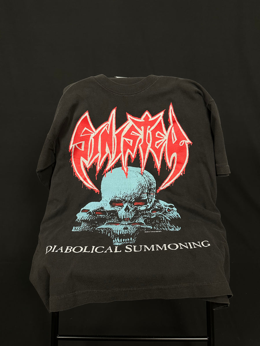 Vintage 1993 Sinister Diabolical Summoning T-Shirt