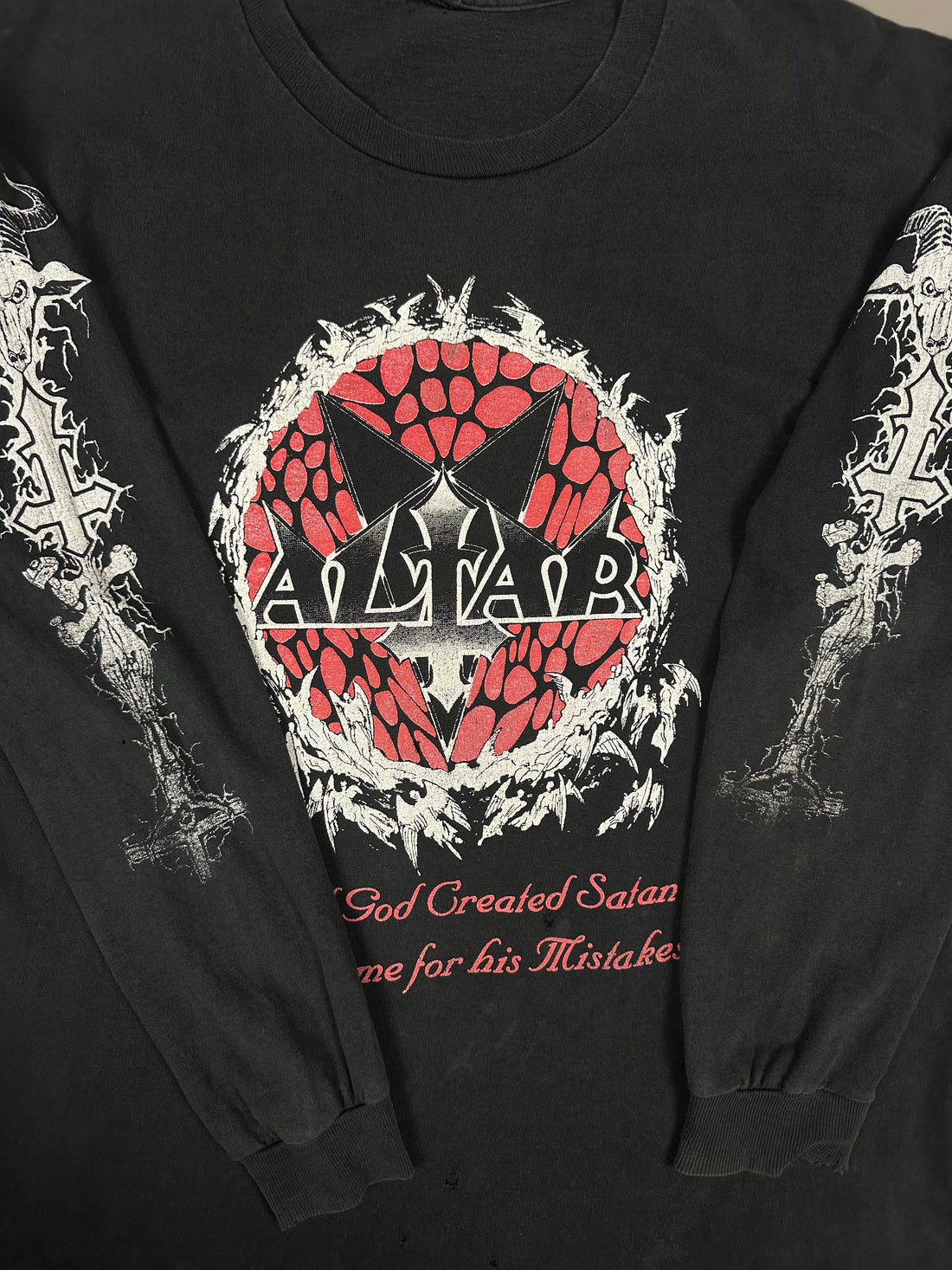 Altar 1994 Youth Against Christ Vintage Longsleeve