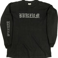 Vintage 1998 Burzum Misanthrophy Logo Longsleeve