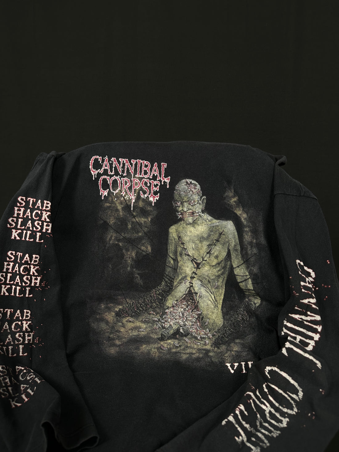 Vintage 1996 Cannibal Corpse Vile Longsleeve