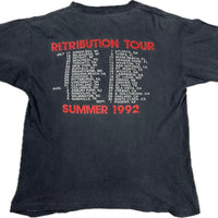 Vintage 1992 Malevolent Creation Retribution Tour T-Shirt