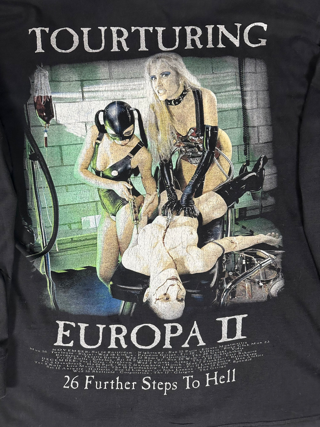Vintage 1998 Cradle of Filth Experimental Sex Files Longsleeve