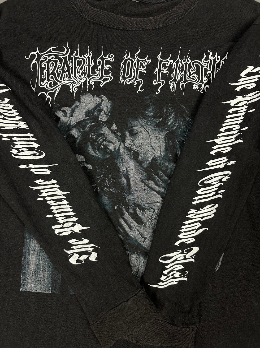 Cradle of Filth 1996 Supreme Vampyric Evil Vintage Longsleeve