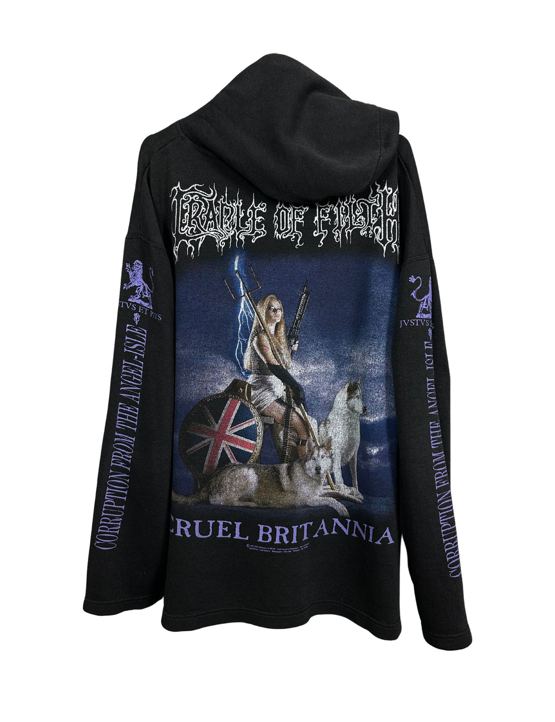 Cradle of Filth 1997 Cruel Britannica Vintage Sweatshirt