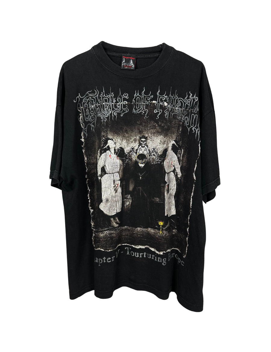 Cradle of Filth 1998 Tortouring Vintage T-Shirt