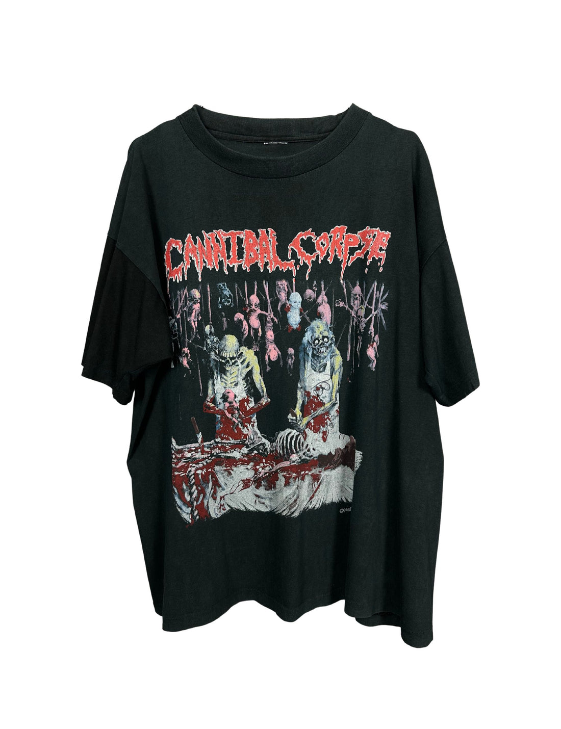 Cannibal Corpse 1992 Butchered At Birth Vintage T-Shirt