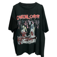 Cannibal Corpse 1992 Butchered At Birth Vintage T-Shirt