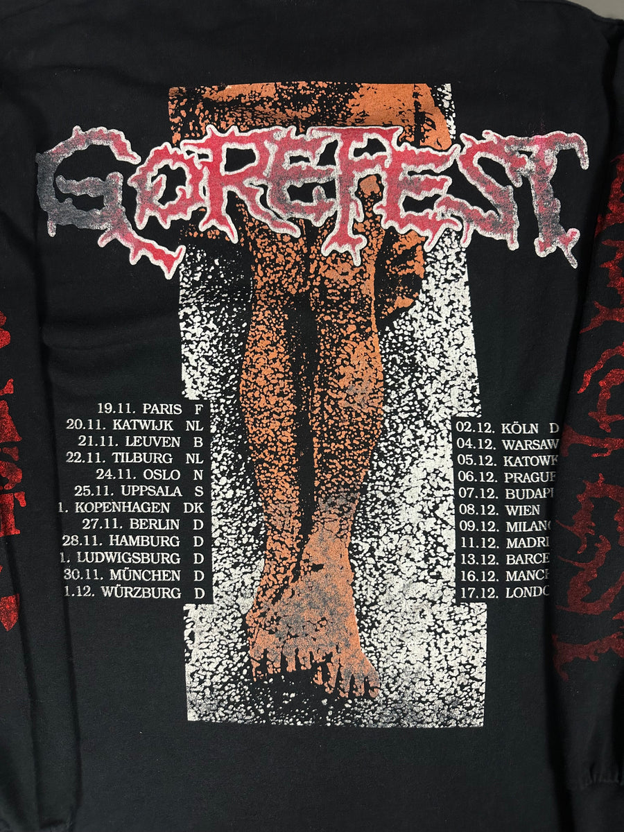 Vintage 1993 Gorefest Nuclear Blast Longsleeve