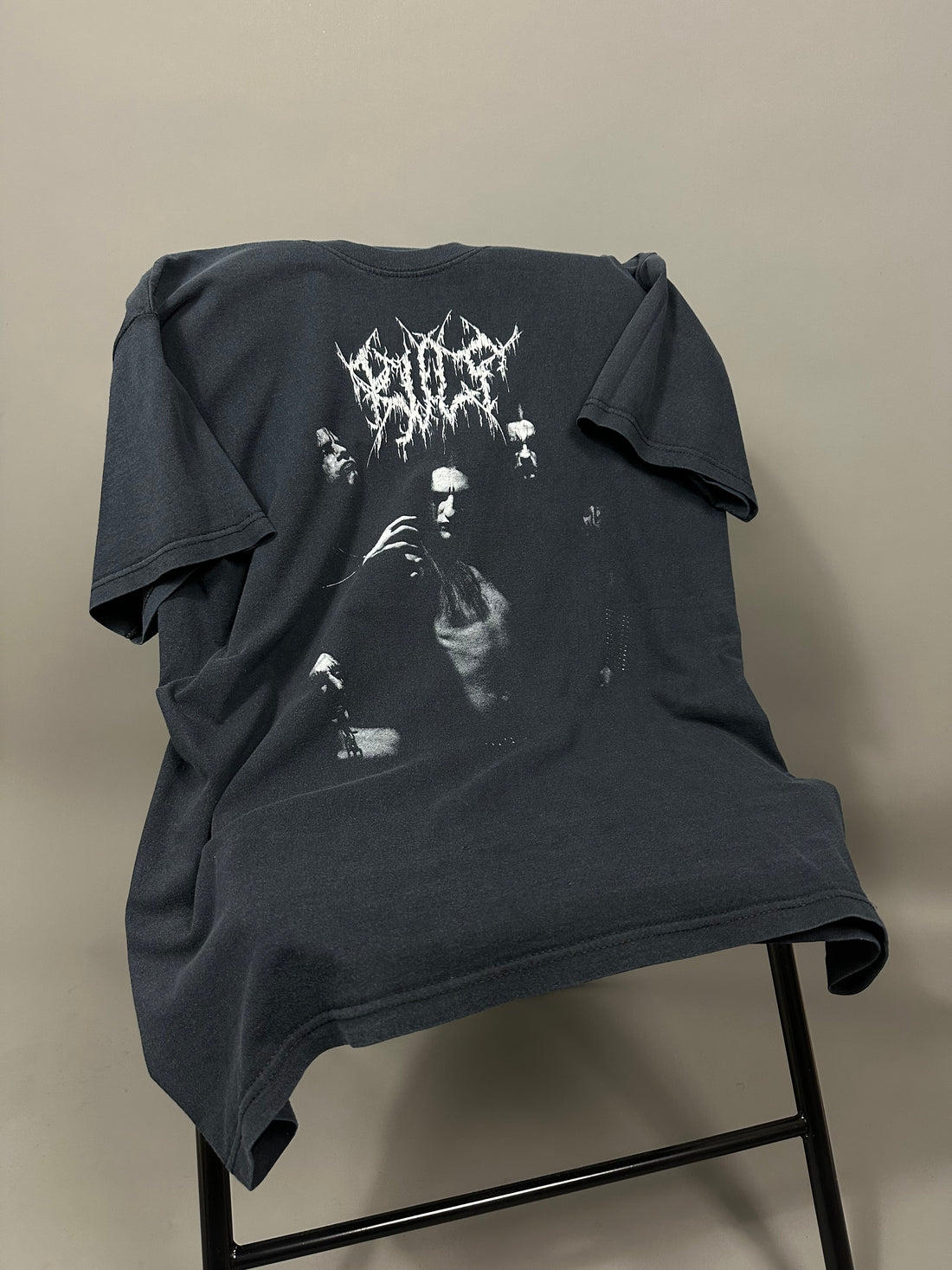 Kult 2000s Vintage Black Metal T-Shirt