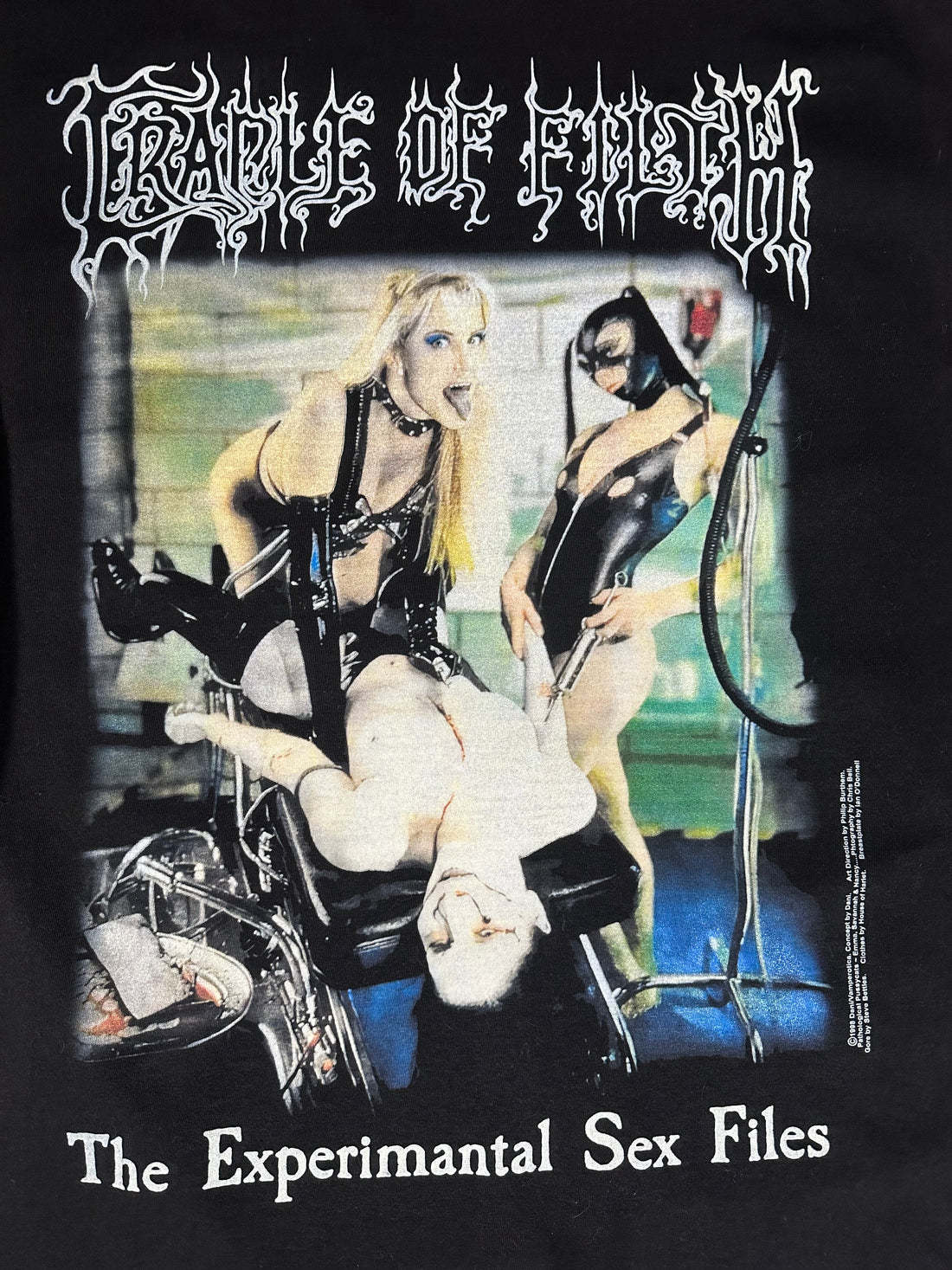 Vintage 1998 Cradle of Filth Sex Files Longsleeve