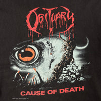 Obituary 1990 Cause Of Death Vintage T-Shirt Tank Top