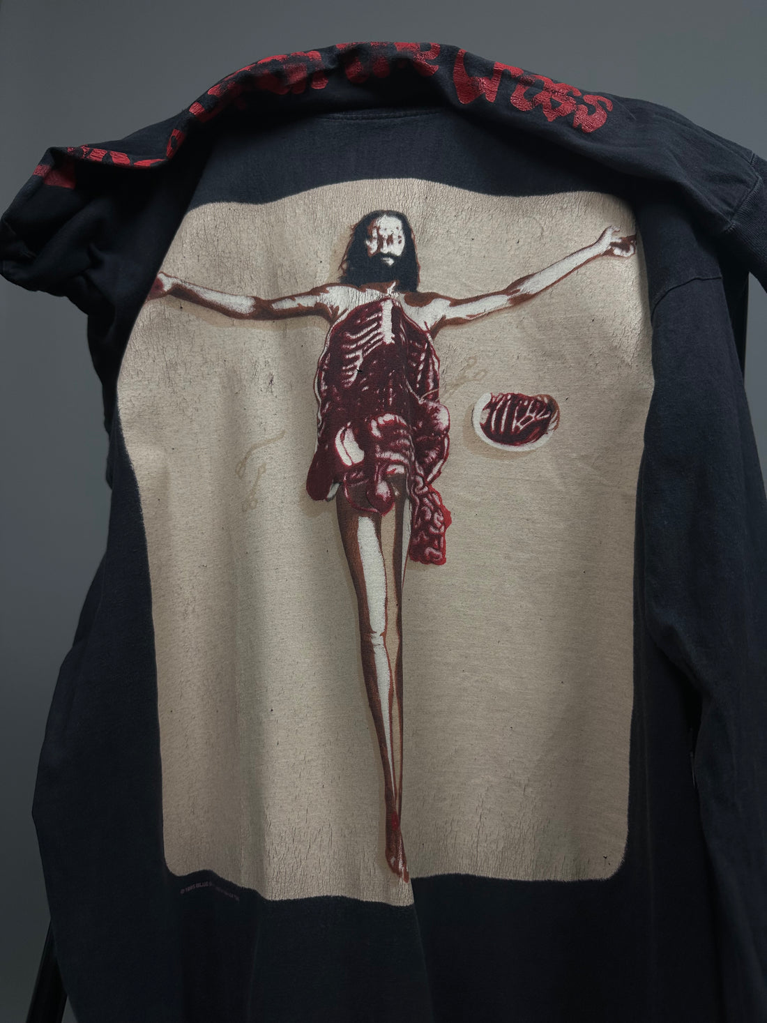 Vintage 1995 Deicide Once Upon The Cross Longsleeve