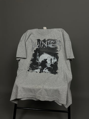 Vintage 1990 Winter Into Darkness T-Shirt