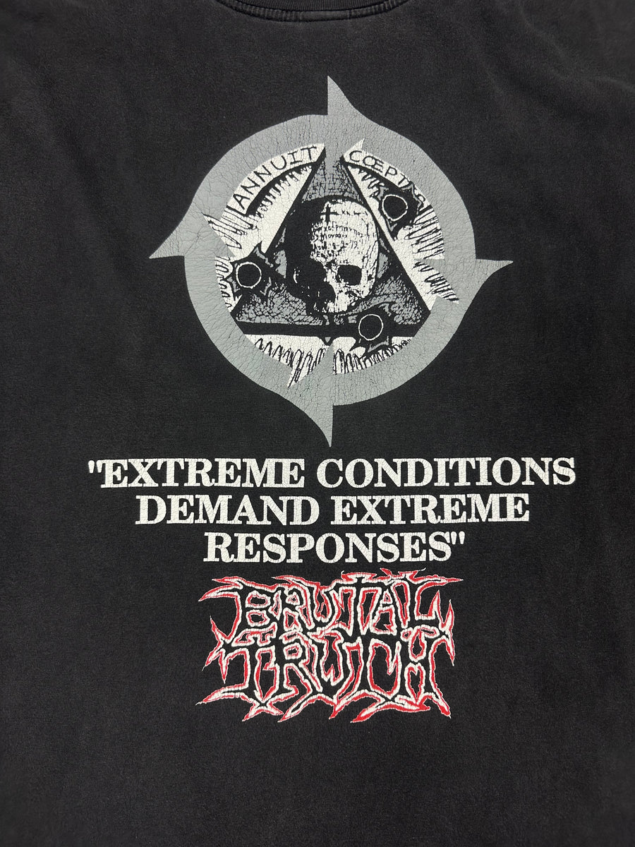 Brutal Truth 1992 Extreme Conditions Vintage T-Shirt Tank Top